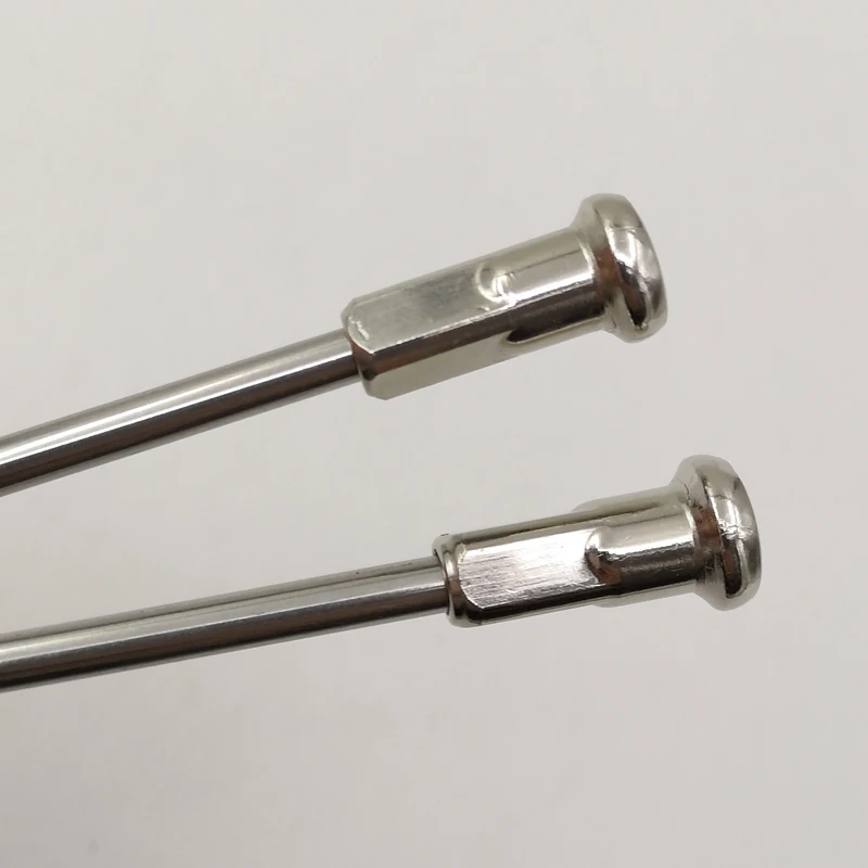 Motorcycle Spokes 10 Pieces A Lot 8G Diameter 4.0mm Straight Pull  304 Stainless Steel Material Spokes And Spoke Nipples