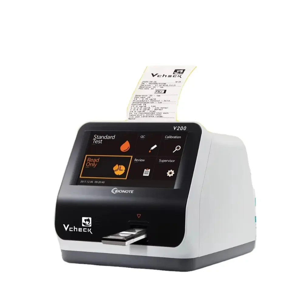 

Veterinary Diagnostic Analyzer VCHECK V200 Analyzer Immunoassay Analyzer for Animal Using