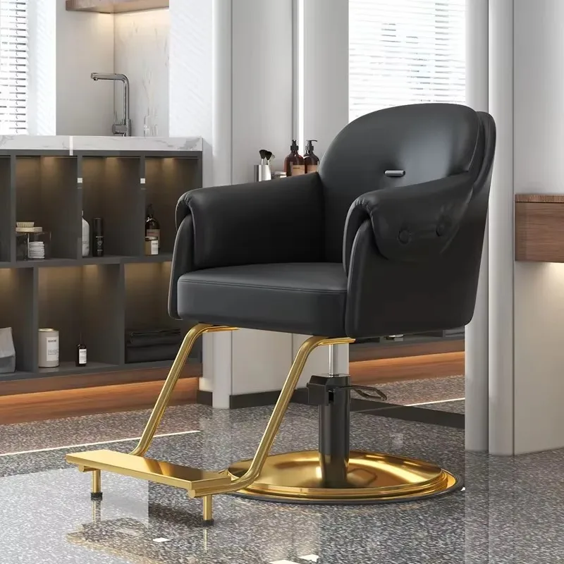 

Luxury Beauty Barber Chairs Modern Professional Design Swivel Salon Chair Professional Nordic Silla Barbero Commercial Furniture