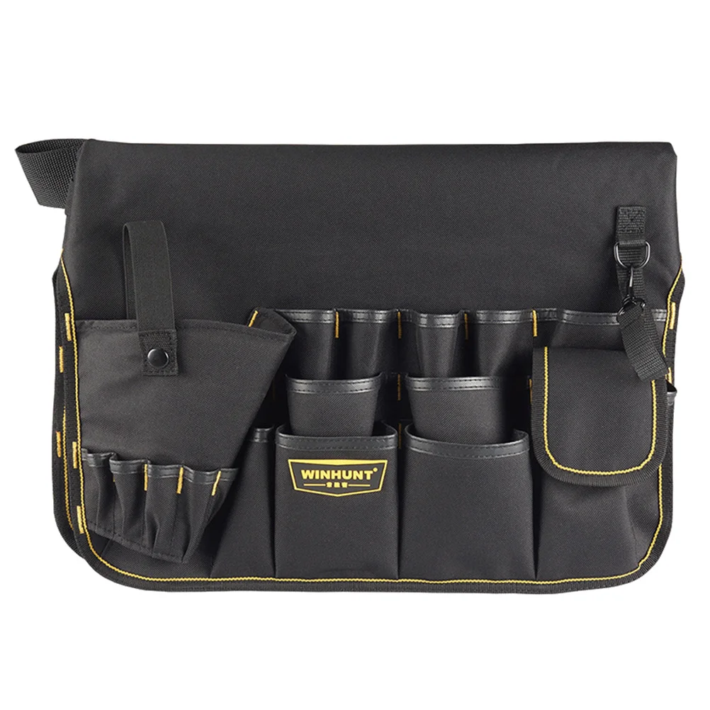 

600D Oxford Cloth Tool Bag Bucket ganizer Pouch for Hardware Tools PE Partition Multiple Pockets Portable Tool Storage