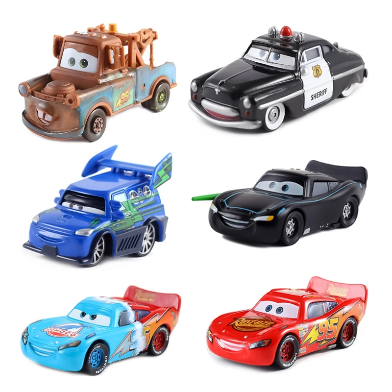 

Disney Pixar Cars Lightning McQueen Cars 2 3 Mater Jackson Storm Ramirez 1:55, литой автомобиль из металлического сплава, детская игрушка для мальчиков, рождественский подарок
