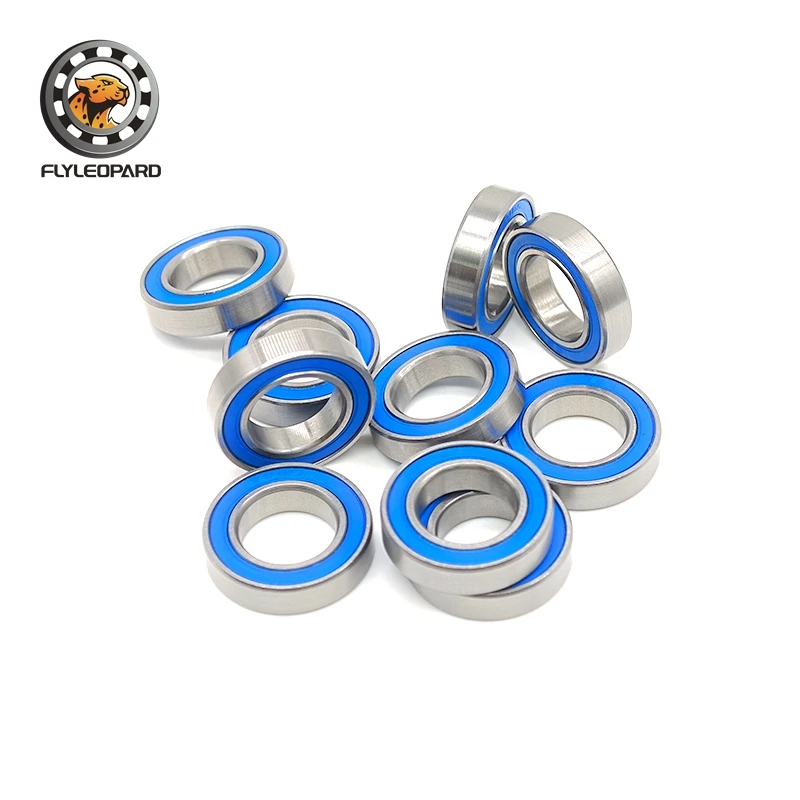 

6801-2RS Bearing 10PCS 12x21x5mm RC Motor Double Sealed Blue Thin Section Miniature 6801 RS Ball Bearing 6801 2RS