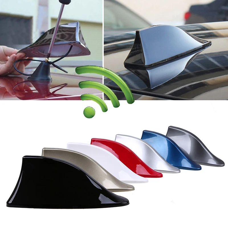 Car Radio Shark Fin Car Shark Antenna Radio Fm Signal Design For Seat Leon Fr Golf 3 Ford Focus Mk1 Astra Leon 1m