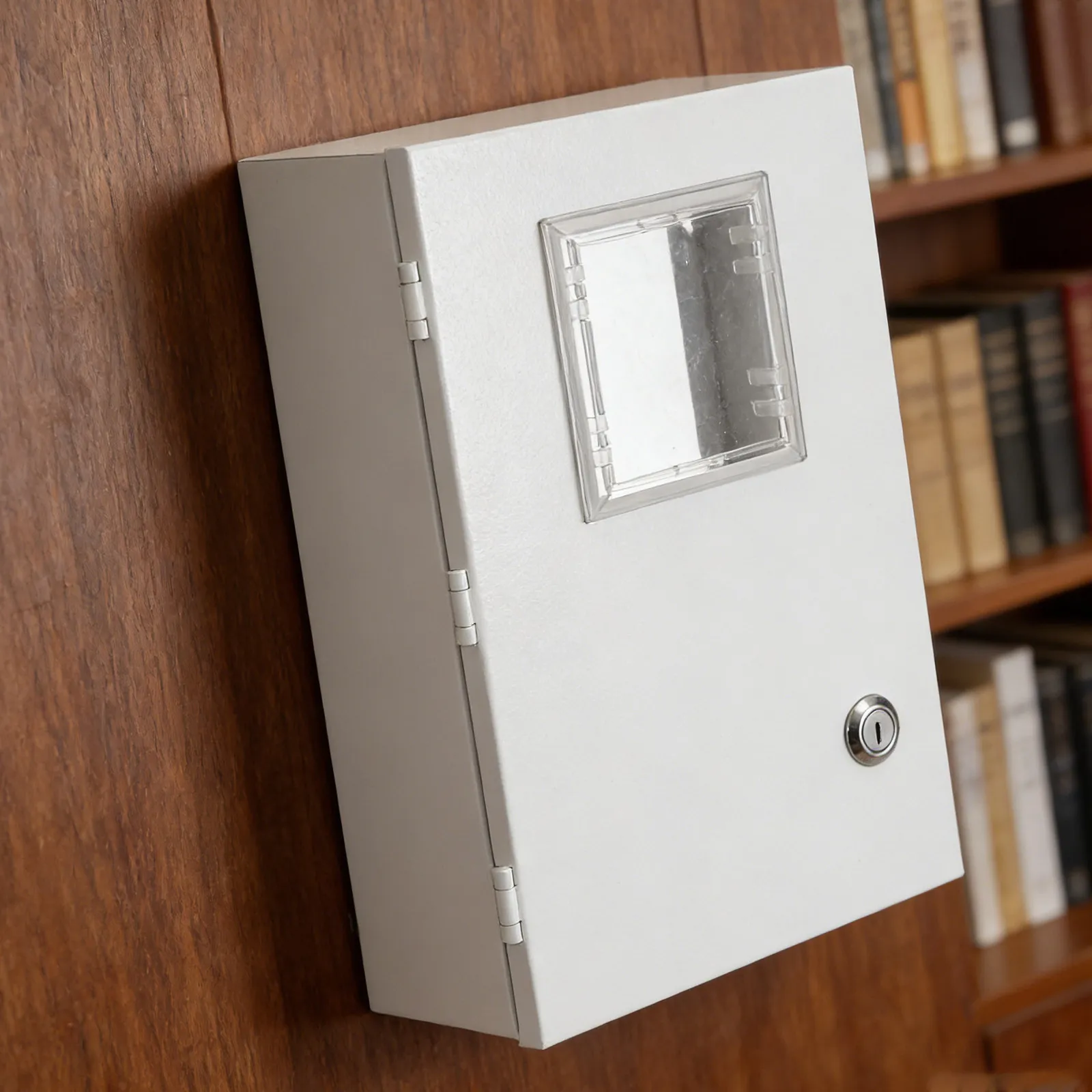 Electric Meter Protection Box Metal Enclosure Waterproof Outdoor Energy Meter Case Transparent Cover Ventilation for Home view 4