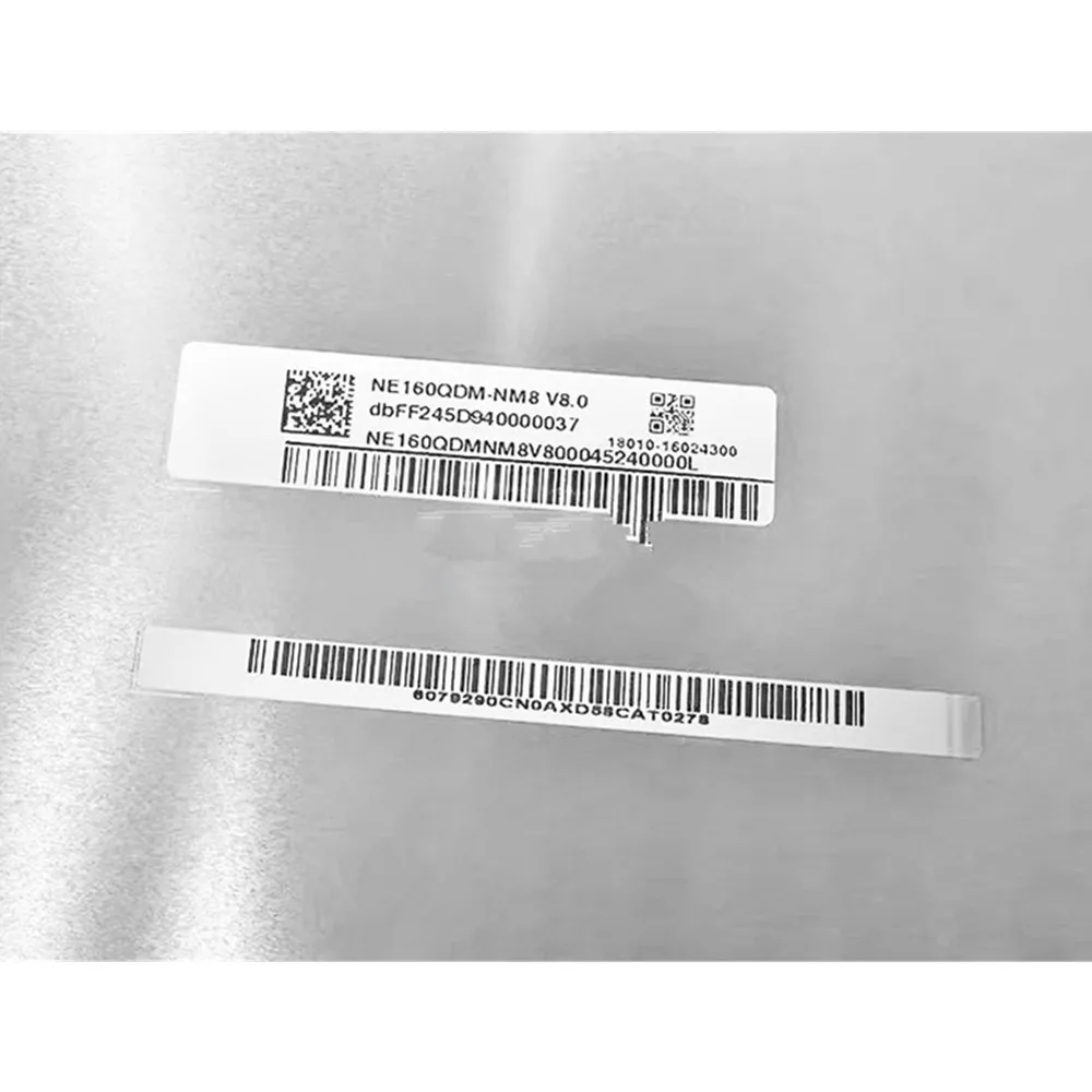 NE160QDM-NM8 NE160QDM NM8 V18.0 الأصلي الجديد 16.0 بوصة MINILED 1200NITS 2.5K 240HZ شاشة الكمبيوتر المحمول غير اللمس #4