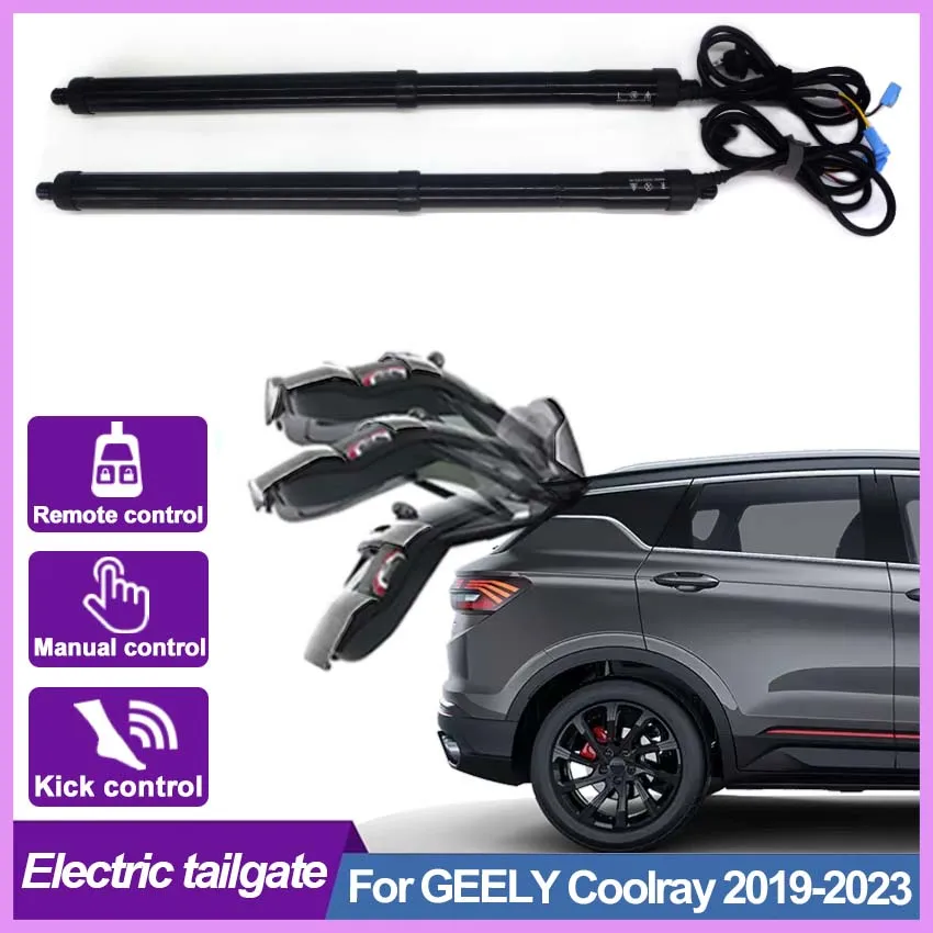 Car Electric Tailgate Modified Auto Tailgate Intelligent Power Operated Trunk Automatic Lifting Door For GEELY Coolray 2019-2023