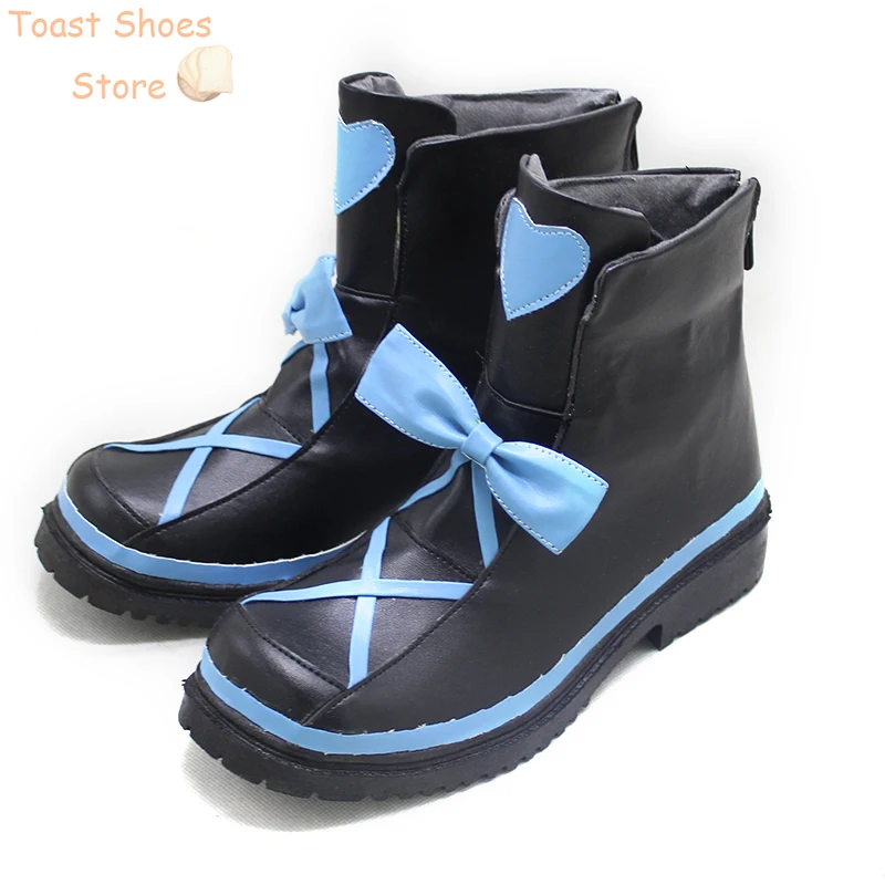 Chaussures de Cosplay en Cuir PU, Bottes de Carnaval d'Halloween, Accessoire de Costume, TakMew Mew Aizawa MLCD