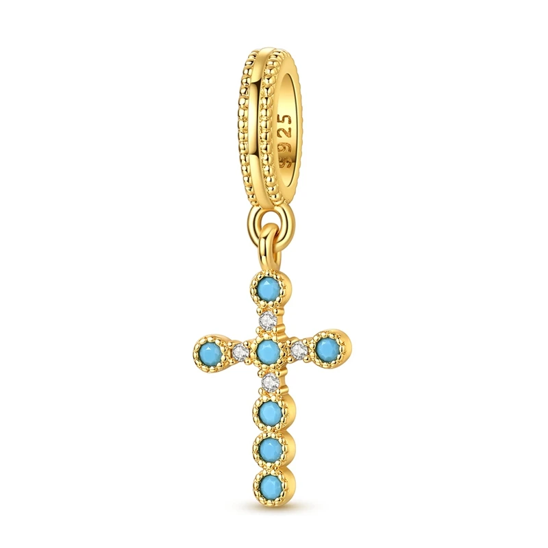 Neue 925 Sterling Silber Original Charms Anhänger Perlen Passend für Armband DIY Goldener Kürbis Kutsche Mädchen Junge Charm Damenschmuck Geschenk