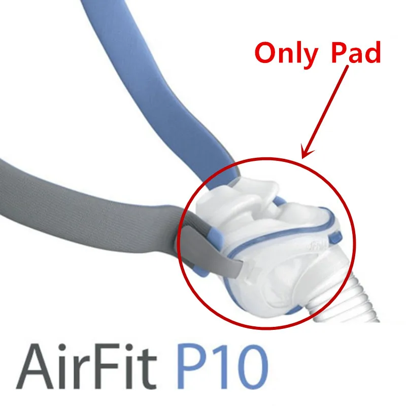 Nasal Pillow Accessories for ResMed AirFit P10 Nasal PIllow Ventilator Anti-Snoring Sleeping Mask Only Parts Not Complete Set