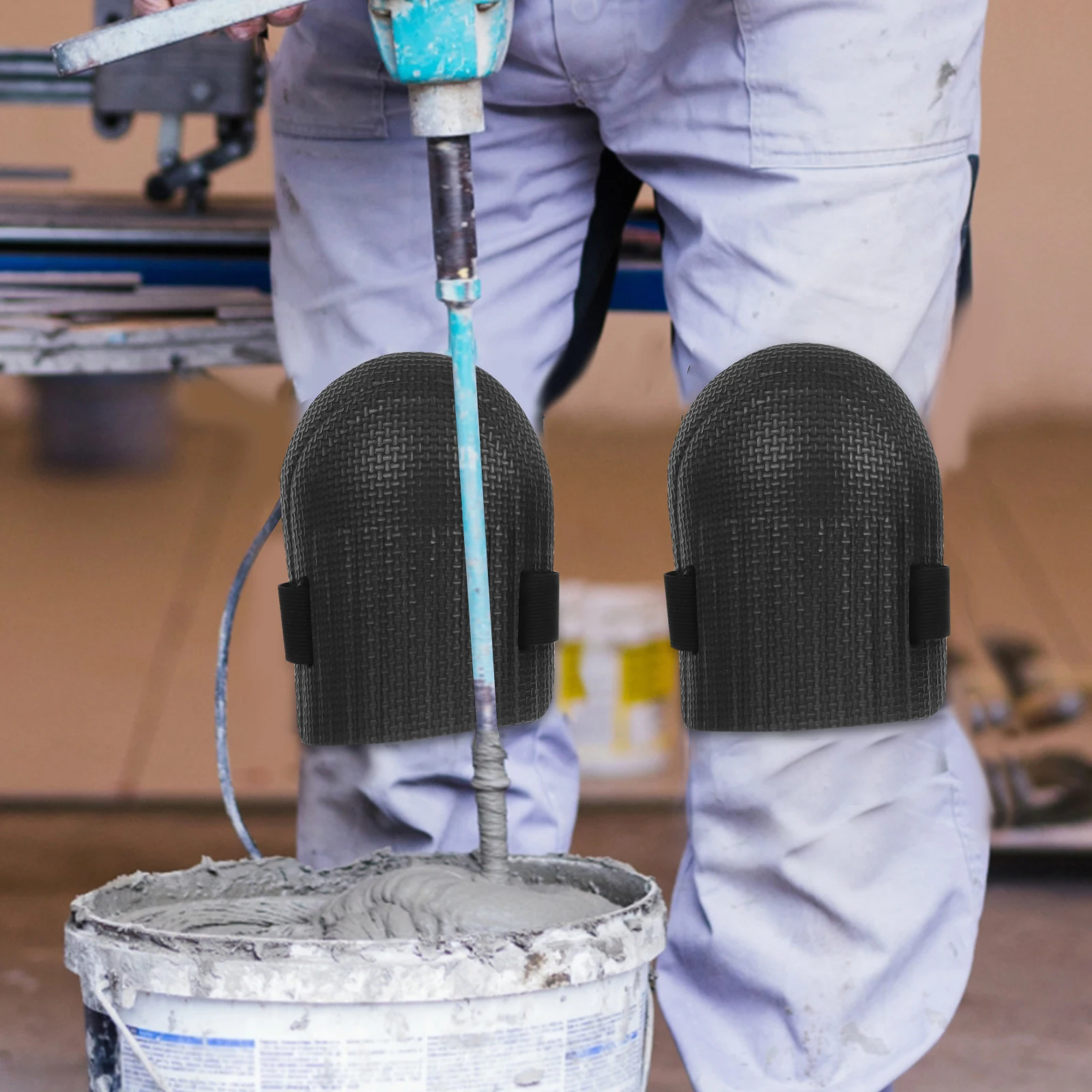 

4pcs Durable Kneeling Pads Foam Knee Protector Cushion Household Garden Work Gardening Flooring Repair Maintenance Pads For Men