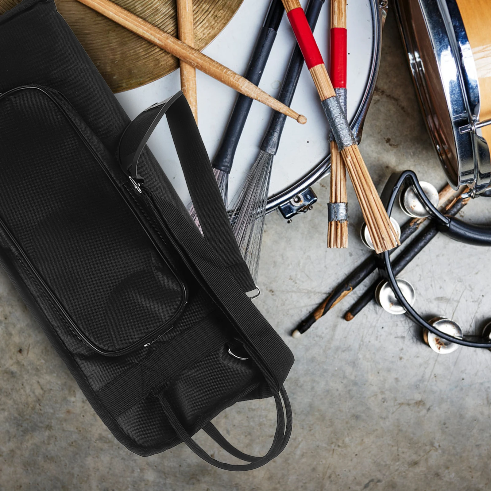 

Drumstick Storage Bag Durable Oxford Cloth Large Capacity Wear Resistant Backpack Accessories ganizer Portable Pouch