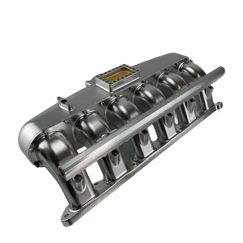 Custom Aluminum Profile Auto Performance Parts Billet   for Engine Intake Manifold