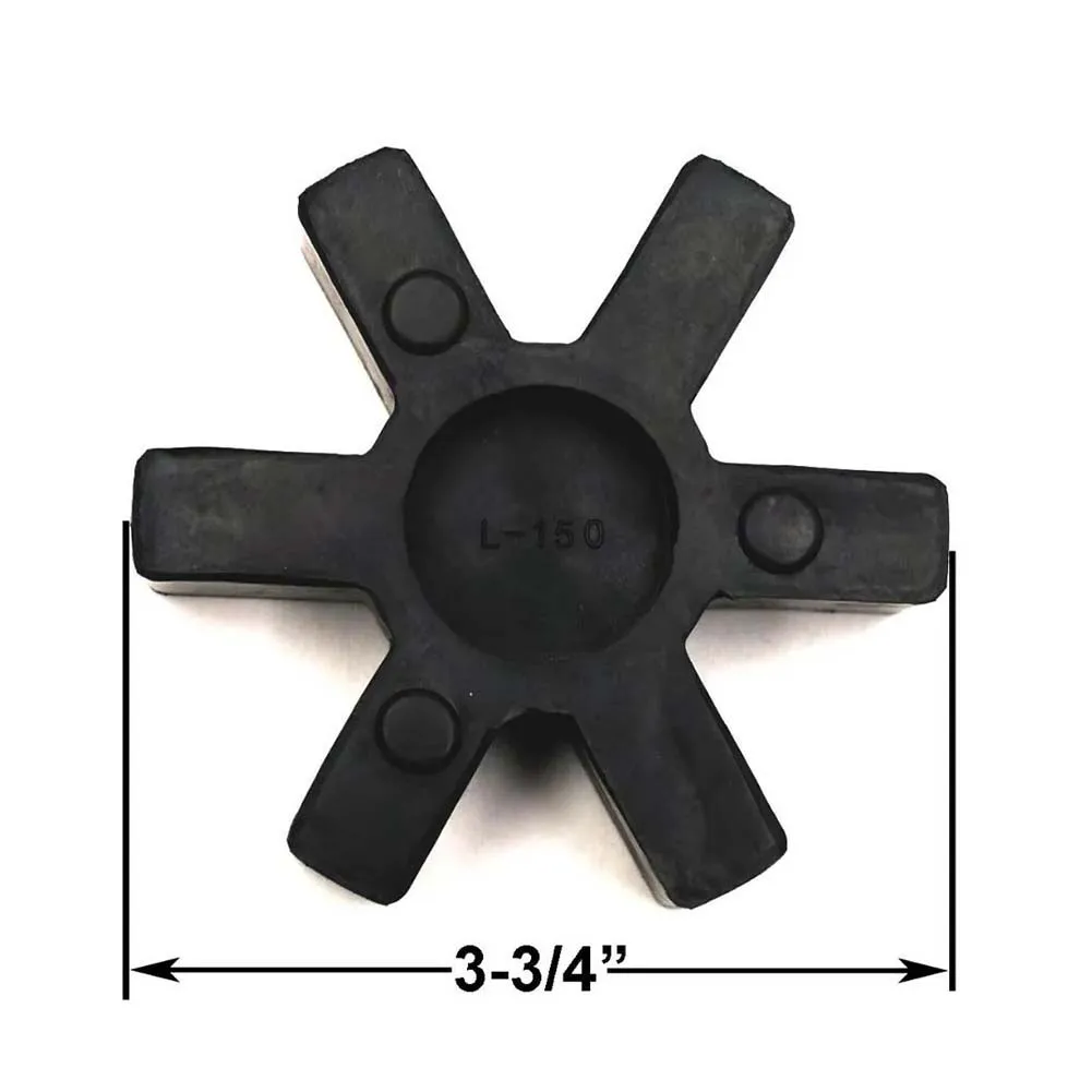 مجموعة من 2 حشوات مرنة متوافقة مع اقتران الفك لـ Lovejoy's Model L150 تقدم متانة وثباتًا معززًا