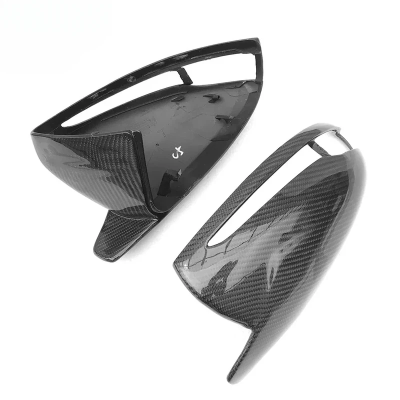 

Carbon Fiber Ox Horn Style Mirror Cover, Direct Replacement Exterior Parts