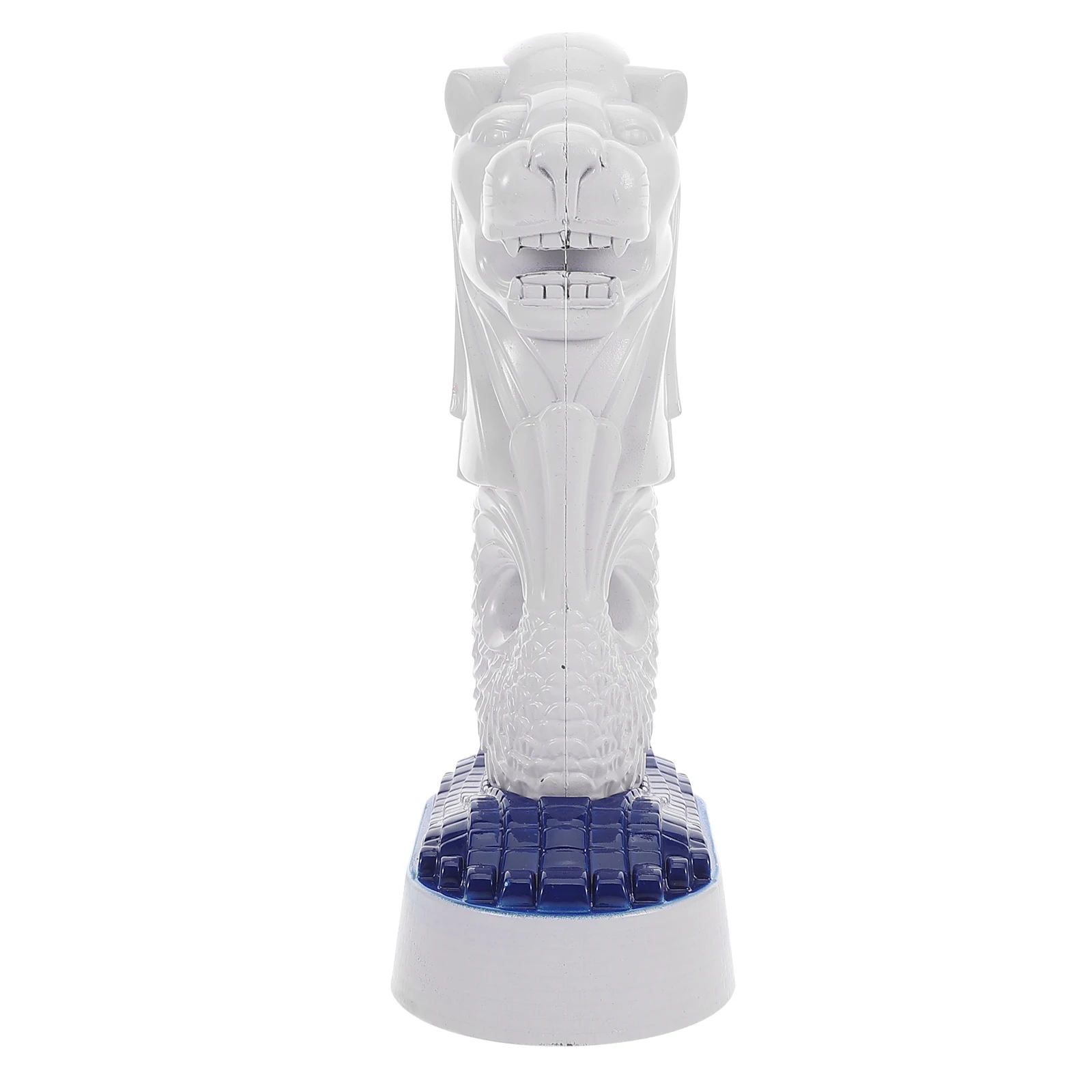 

Fish Tail Singapore Merlion Art Piece For Home Office Bookshelf Wine Cabinet Decor Abstract Wine Cabinet Decorations Sculpture