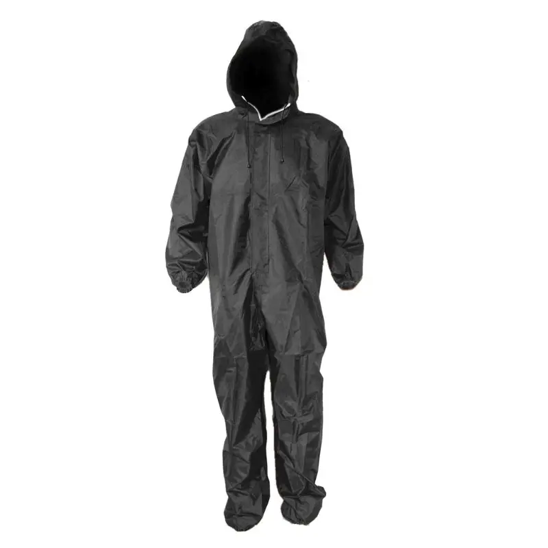 

Conjoined Coverall Hat Oil-Resistant Work Safety Cycling Waterproof Motorcycle Jumpsuit Dropship