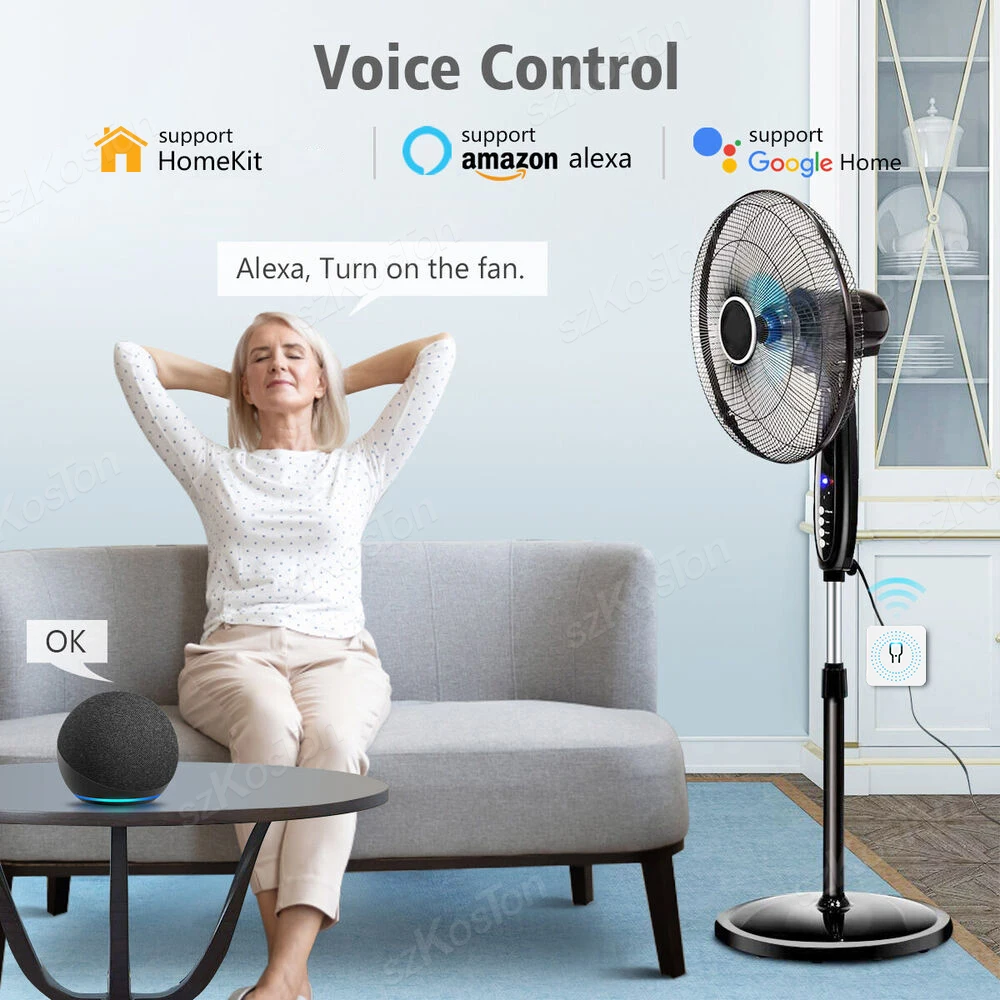 Interruptor inteligente Wifi para el hogar, 16A inalámbrico de interruptor de luz, Control por aplicación Cozylife, funciona con Siri, Alexa y Google