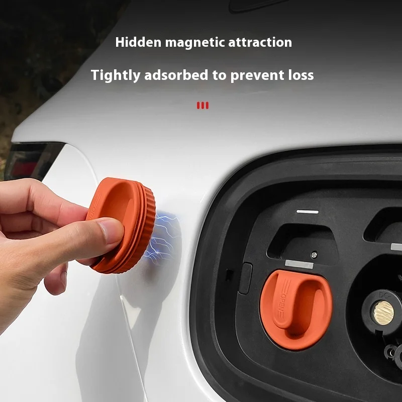 Porta de carregamento do carro capa à prova dwaterproof água é adequada para xiaomi su7 ultra porta de carregamento à prova dwaterproof água capa protetora contra poeira silicone