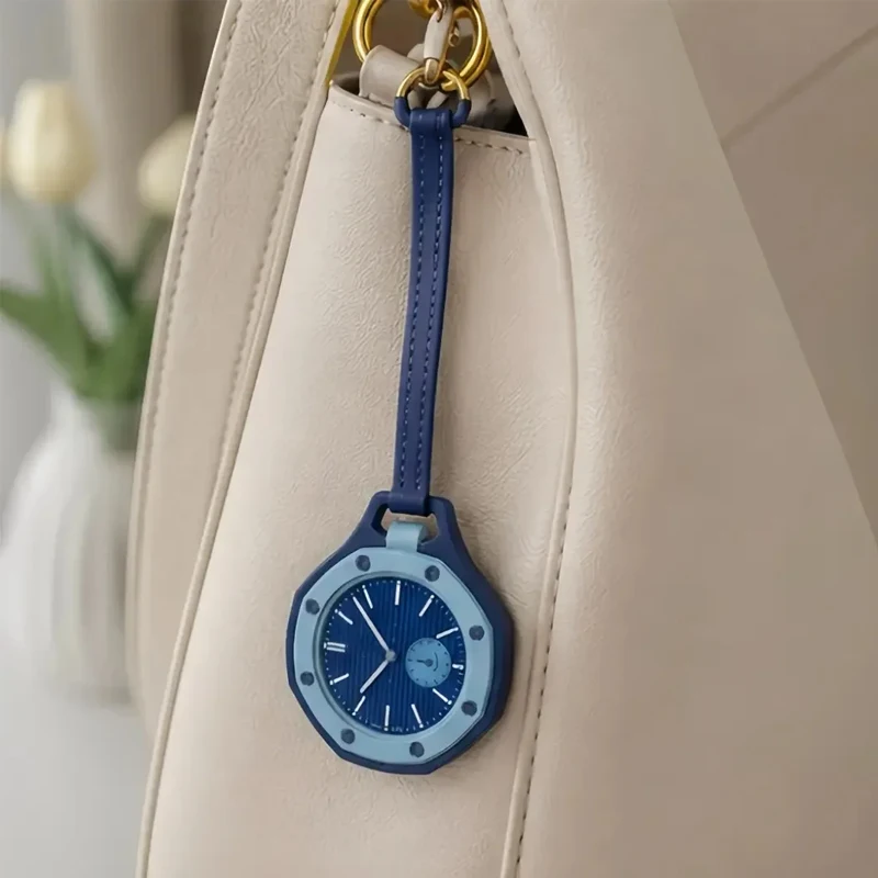 Nuevo Reloj de Bolsillo Octogonal 2026 de Moda, Estilo Pop, con Movimiento de Cuarzo, Colores Caramelo, Personalidad Única, Extraíble