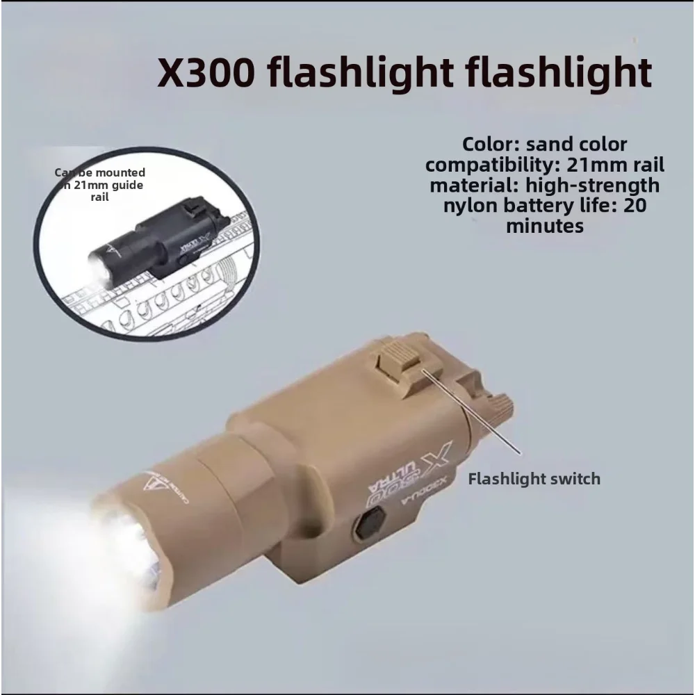 X300 Ultra Nylon Under Mount Model Lighting Alignment Combo Dual Switches Design Hobby Collection Mod Accessory