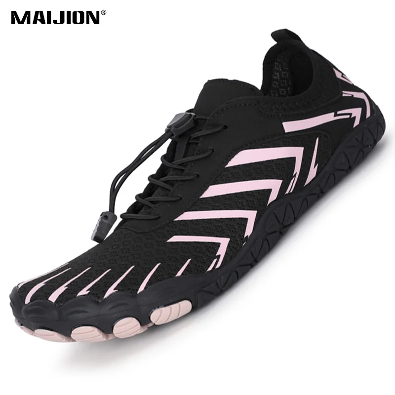 

Breathable Women's Wading Shoes Quick Dry Men Water Sneakers Non-slip Barefoot Beach Aqua Shoes for Surfing Diving Boating