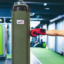 Professional Boxing Punching Bag Sandbag Training Thai Sand Fight Karate Fitness Gym Empty-Heavy Kick Boxing Bag with Hanging