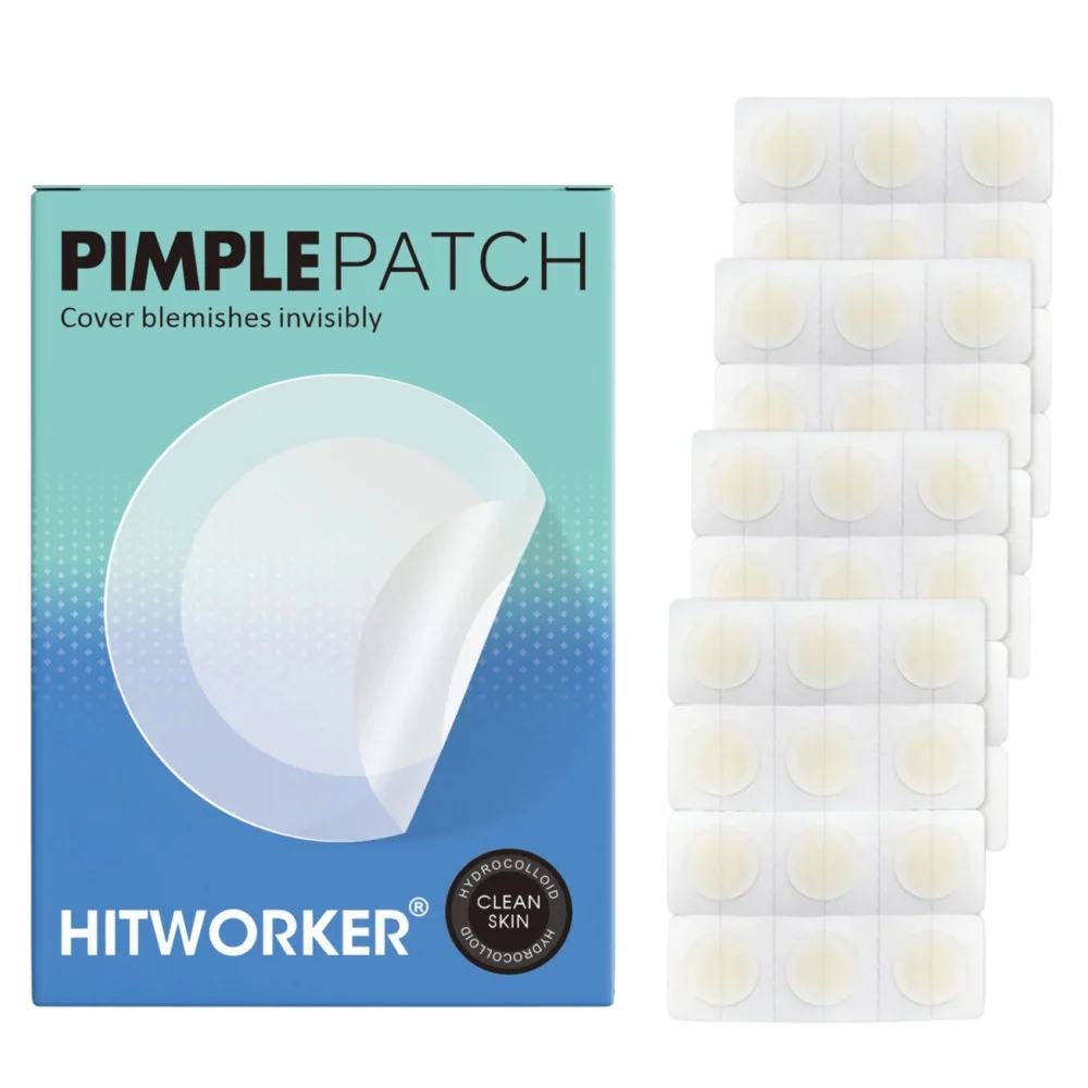 

Гидроколлоидный пластырь от прыщей 24/48 — невидимый пластырь от прыщей без спирта, содержащий масло чайного дерева и гиалуроновой кислоты.