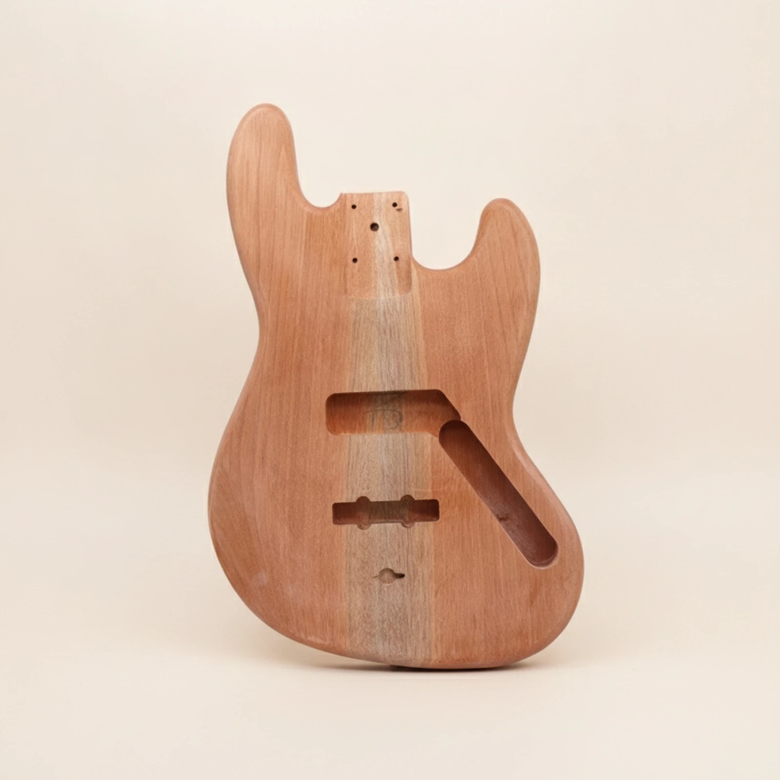 Guitar Body with Pre-Routed Cavities Matte Electric Guitar Body Blank Lumber Lightweight Predrilled for Luthier, Workshop - view 4