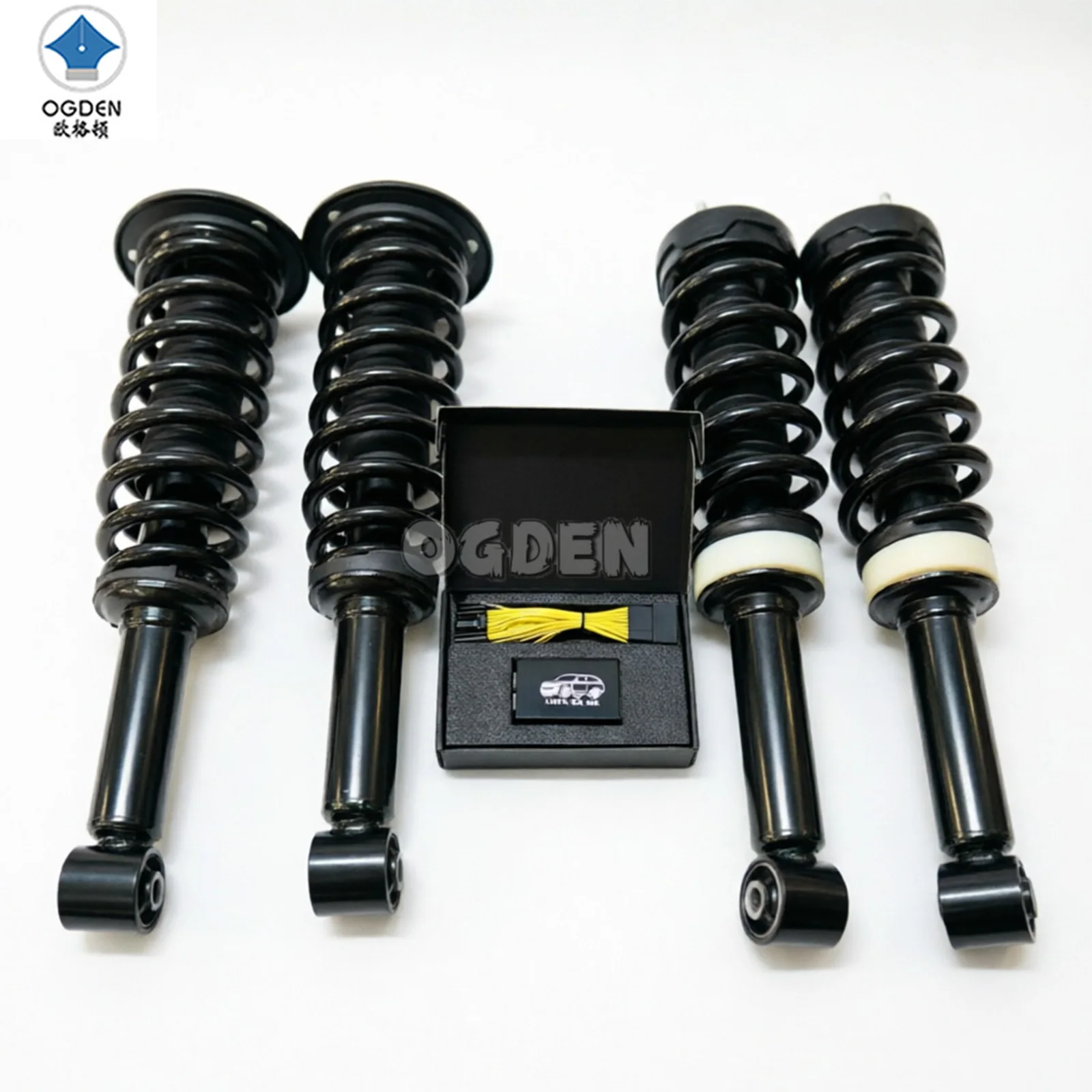 OGDEN Fit Land Rover D3 L319 D4 RR Vogue RR Sport L322 Air shock upgrade to coil spring/hydraulic shock