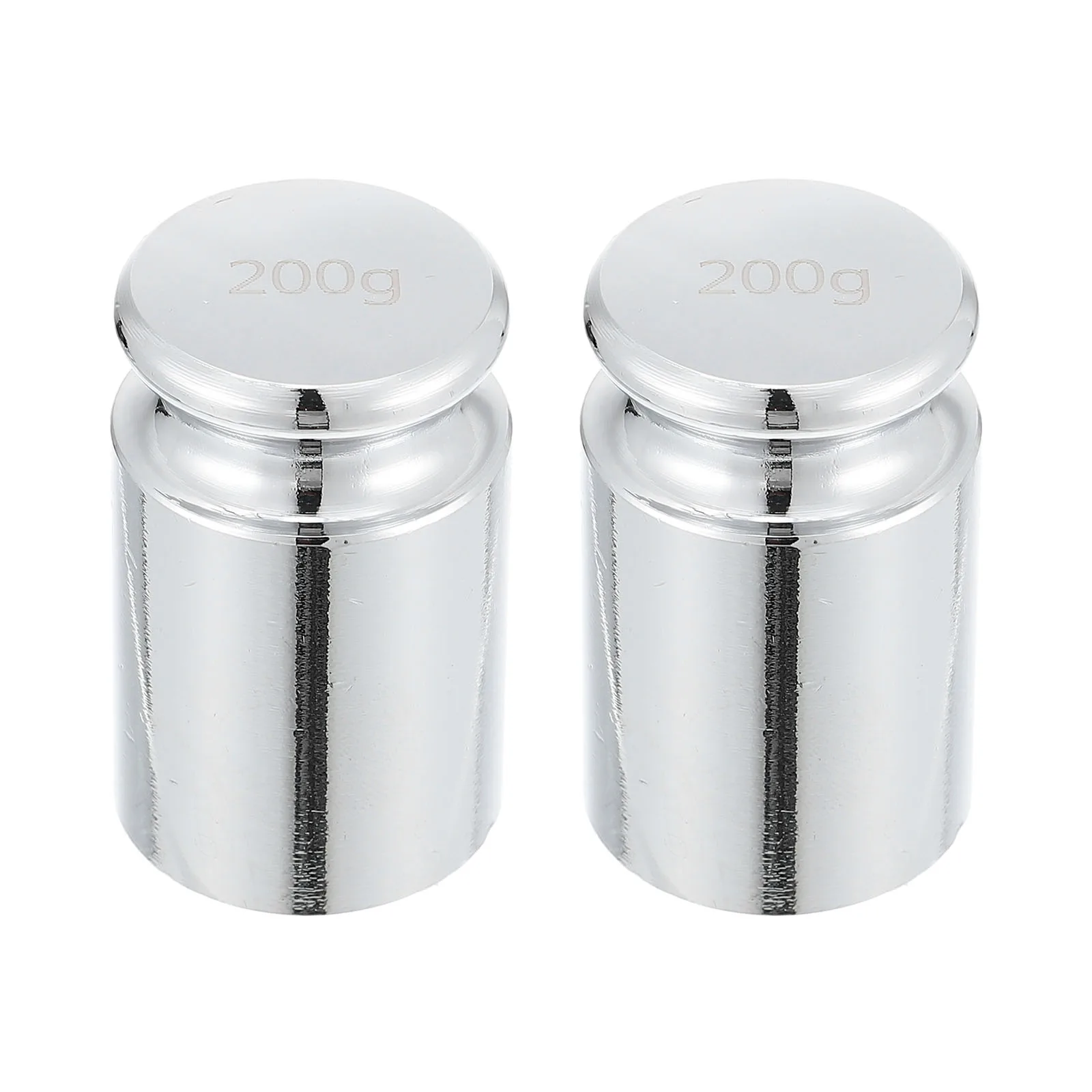

2 Plated Weights Balance Scale for Digital 200 Gram Steel Plating Calibration Tool