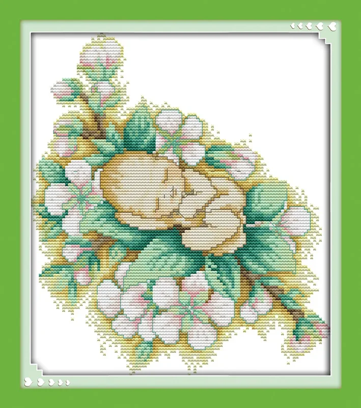 Four season baby cross stitch kit aida 14ct 11ct count printed canvas stitches embroidery DIY handmade needlework