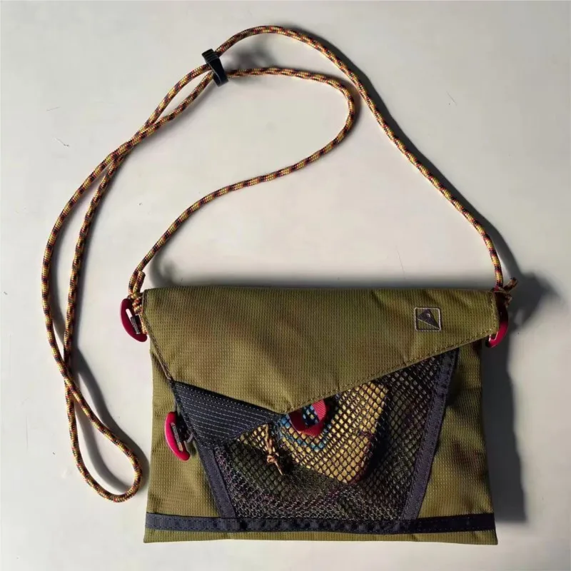 

Retro Harajuku Outdoor Crossbody Bag Men Waterproof Large Capacity 1.5L Fishing Bag Women Lightweight Portable Casual Travel Bag