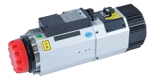 nose for wood processing machine 18000 rpm 24000 rpm 220vac 380vac ISO30 tool holder 9KW numerical control ATC spindle motor
