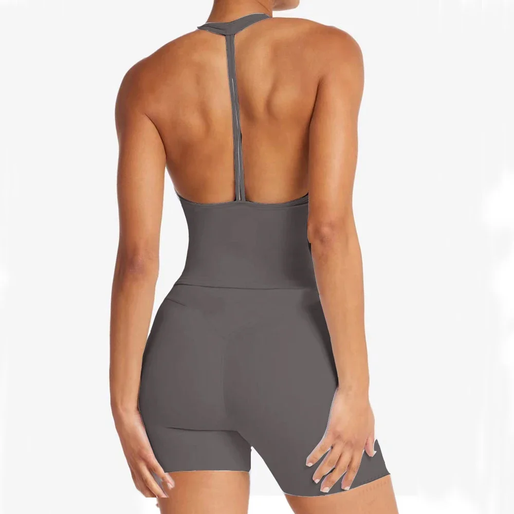 

1/2PCS Yoga Top Women's Sports Fitness Vest with Chest Pad Hanging Neck Beauty Back V-Neck Yoga Training Sling Underwear