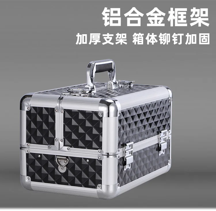 diagnosis and treatment aluminum alloy medicine medical micro-whole acupuncture needle box medical visit box