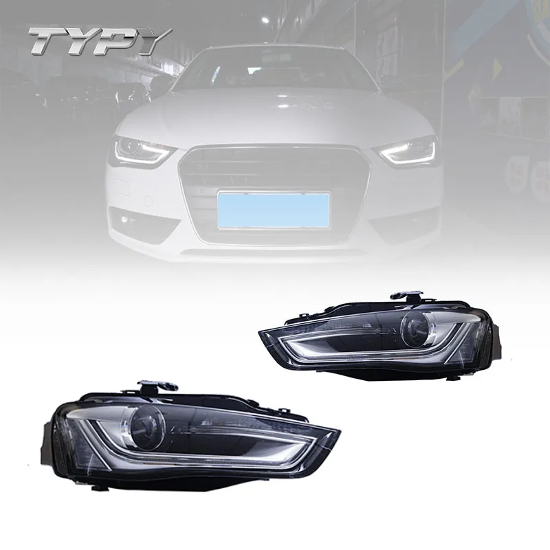 

Car Headlamp Head Light Modified Head Lamp Xenon Headlamps LED Daytime Running Lights For Audi A4L 2012-2016