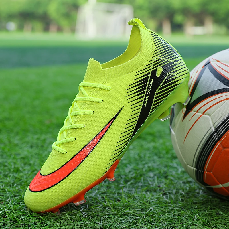 

2025 Football Shoes Tiempo Legend 10 Elite FG Men's Women's Soccer Shoes, Wear-resistant, Non Slip, Long Nail Football Shoes, Wh