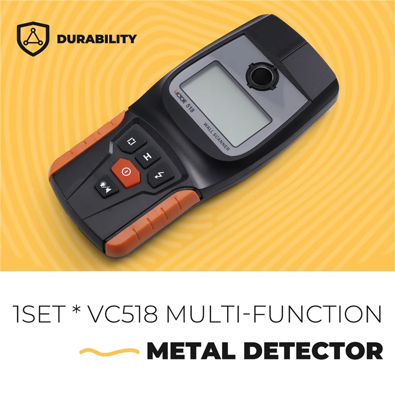 ABKI-VICTOR VC518 Wall Scanner Sensor Wall Wire Detector For Detecting Timber Cables Walls For Magnetic Metal Detection