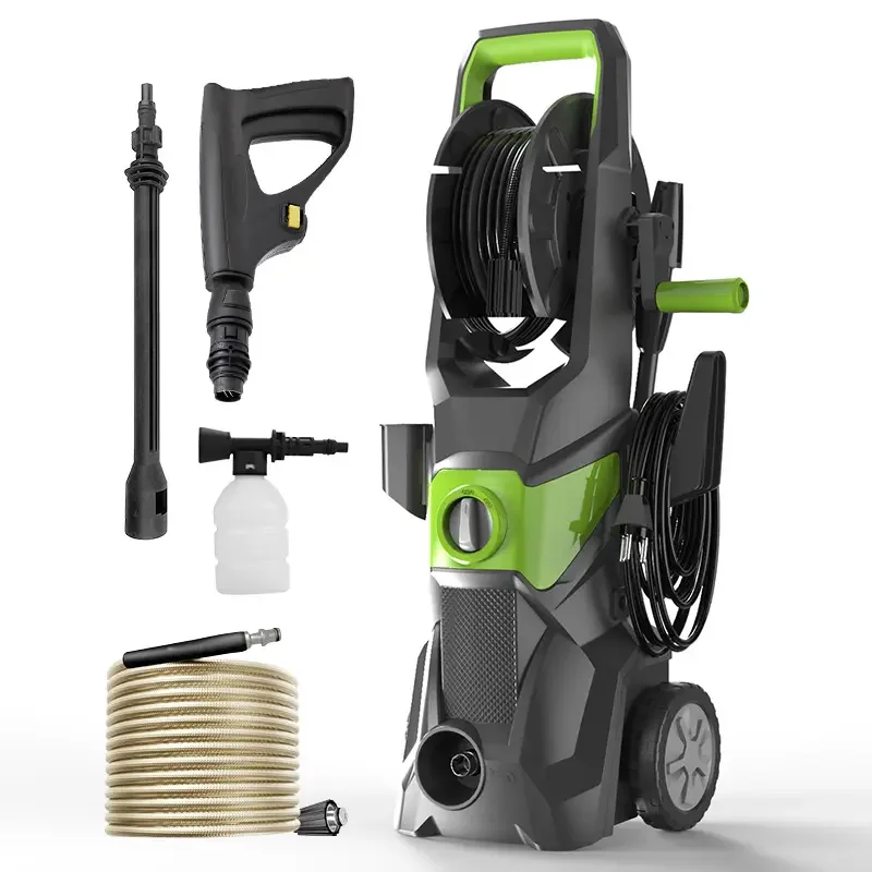 

Lightweight Portable Auto Pressure Car Cleaning Machine with Long Pipe and Adjustable Connector