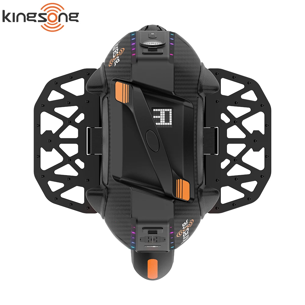 EU-Lager Kingsong 16X Pro 84V 1554Wh Akku 2200W Motor 60Km/h Höchstgeschwindigkeit 16*3-Zoll-Reifen 160Km Reichweite KS 16X Pro mit Wabenpedalen – Detail 12