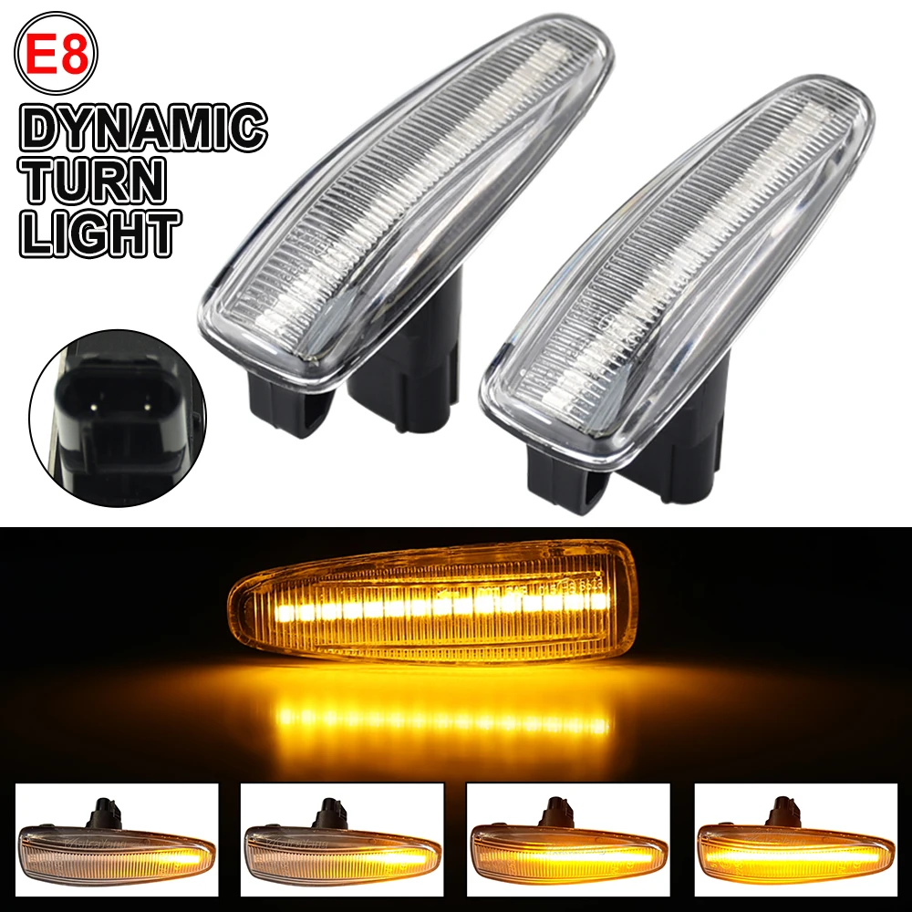 LED Dynamischer Blinker Seitenmarkierungsleuchte Sequentiell für Mitsubishi Lancer Evolution Evo X Outlander Sport RVR ASX Mirage 2014+ – Detail 8