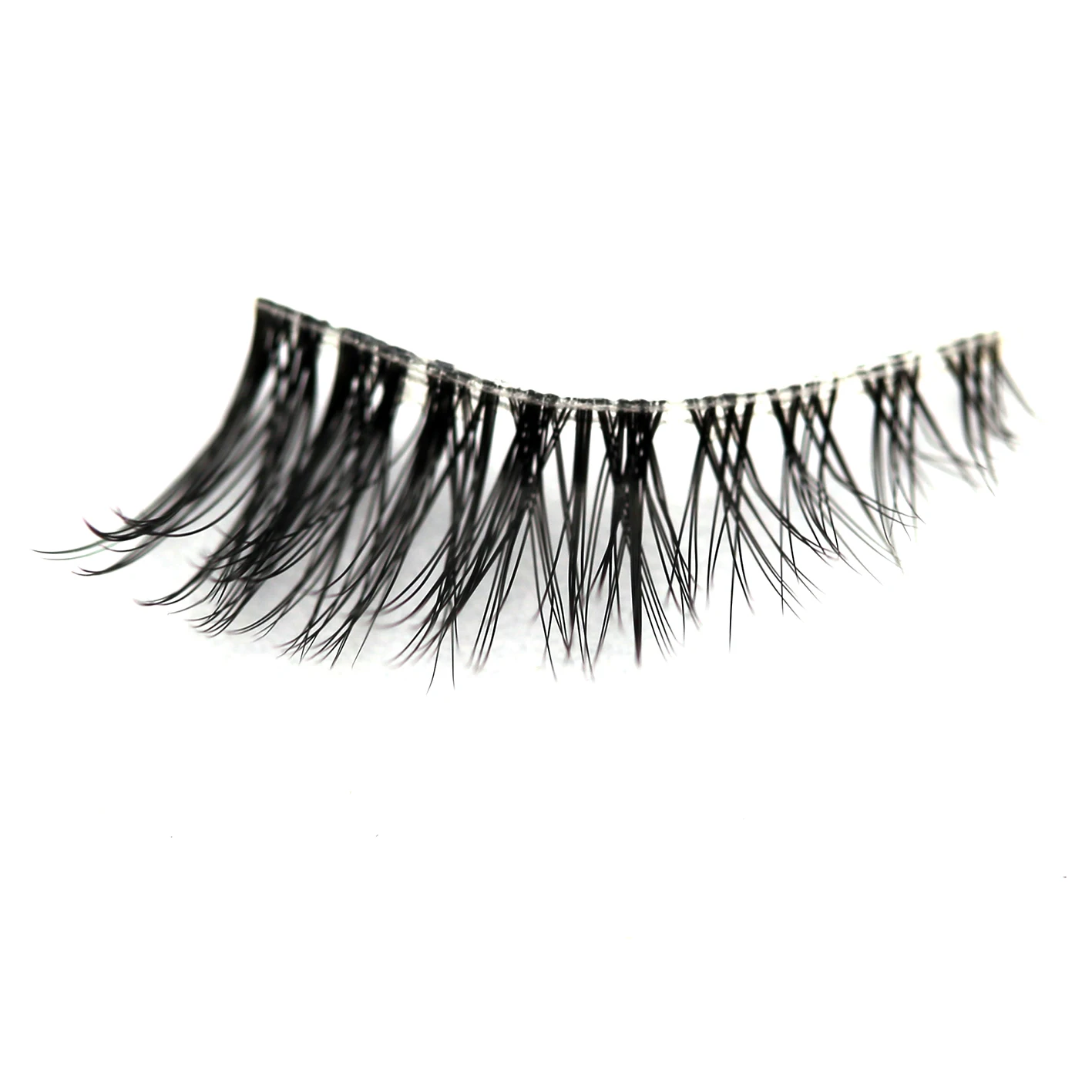 ハーフまつげ自然な見た目のハーフまつげエクステンション耐久性のあるつけまつげ目用簡単なアプリケーションと長持ちする着用