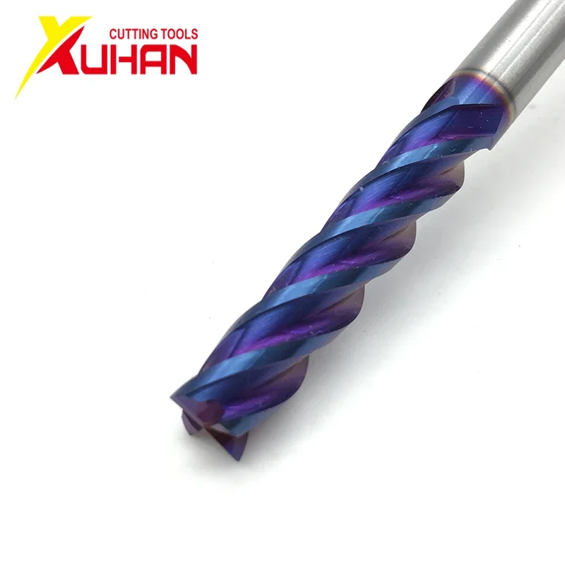 HRC65 4 Flutes carbide end mill milling tools Alloy Coating Tungsten Steel endmils Cnc machine cutting tools end mills