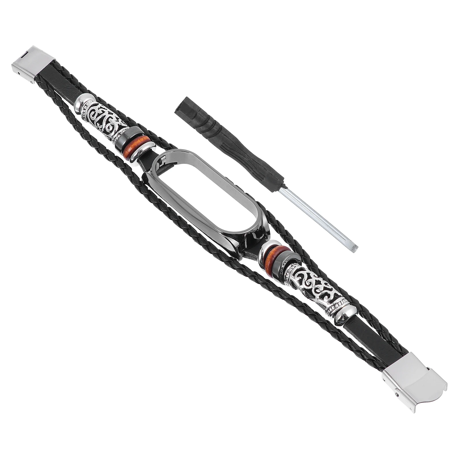 

Metal Bead s 5 Wristb Replacement Straps Smart 5 Wristb Replacement Watches Classic Style Comfortable Fit