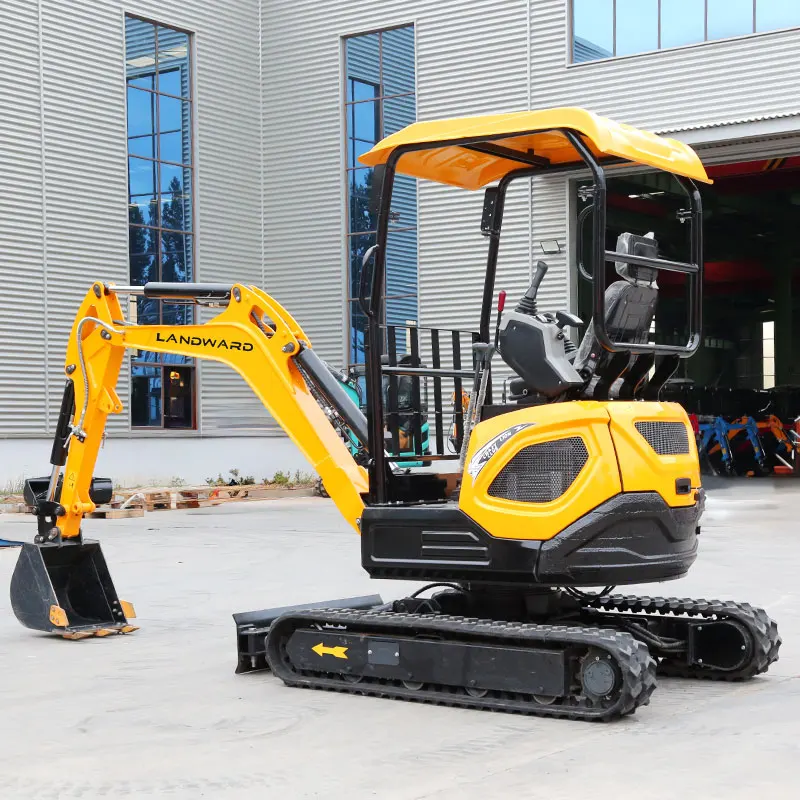 رائجة البيع حفارة صغيرة جديدة 2.5 طن كوبوتا محرك حفارة الزراعية الزاحف حقيبة صغيرة 2500 كجم حفارة صغيرة مخصصة