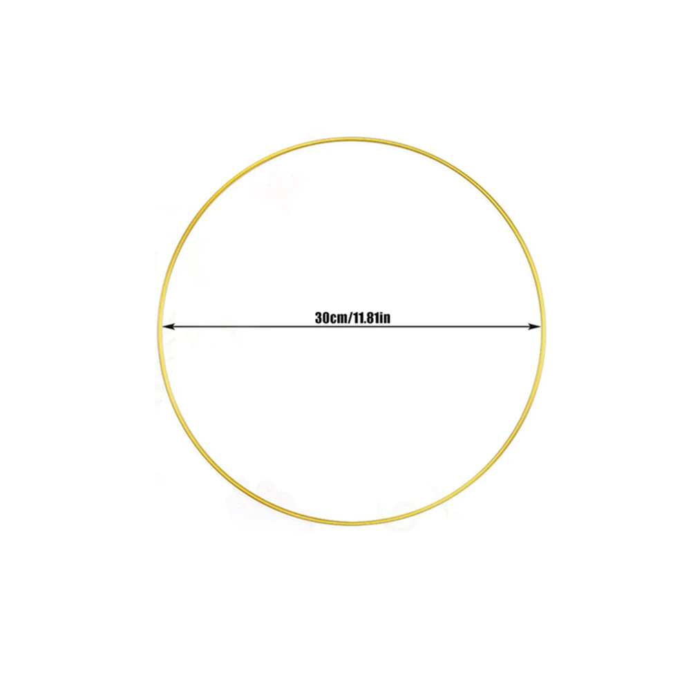 Metal Hoop Wreath Frame 6