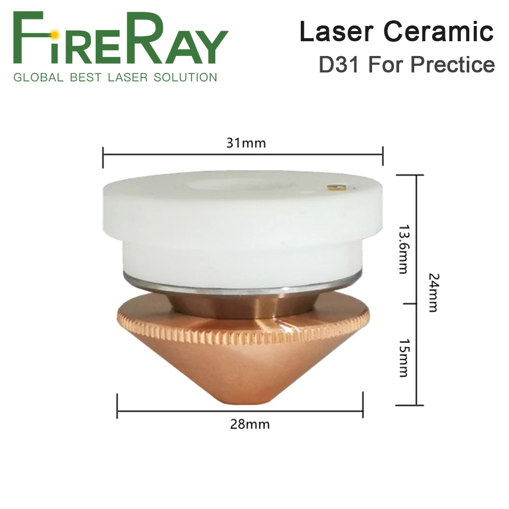 FireRay ليزر السيراميك جزء D41mm حامل فوهة لسلسلة Boci BLT D31mm لرأس القاطع Precitec
