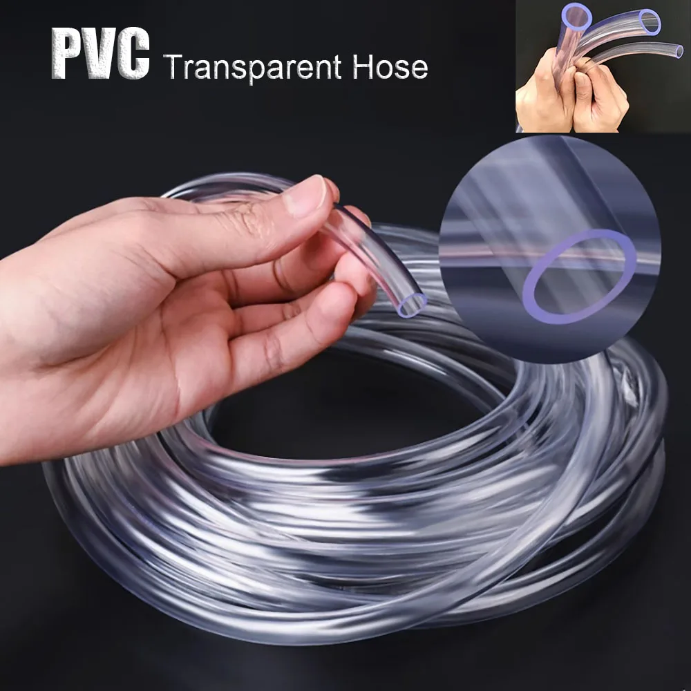 

1M 3M 5M 8M PU Plastic Pipe with inner diameter highquality transparent water supply pipe garden pipe oil resistant Antifreeze