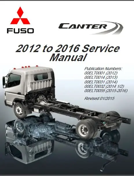 

FUSO 2002-2016 ALL Models Service Manuals-PDF For 666