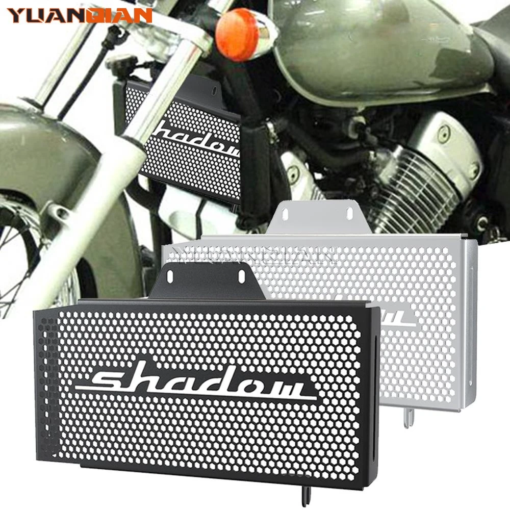 Motorcycle Accessories Radiator Grill Guard Protector Cover For Honda VT 125 shadow 1999 2000 2001 2002 2003 2004 2005 2006 2007